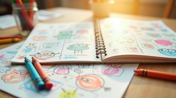 Cahier de coloriage à imprimer pour stimuler la créativité des enfants